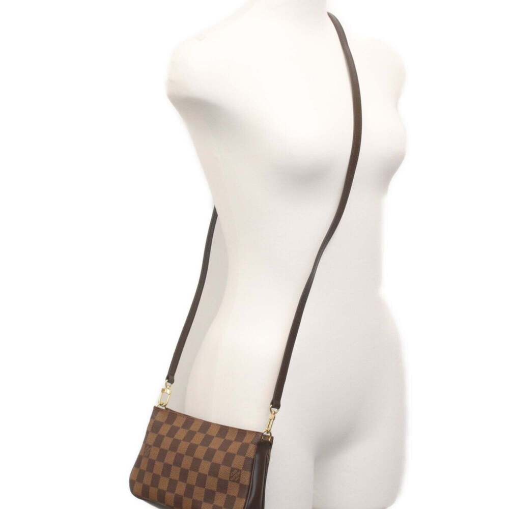 LOUIS VUITTON Brown Damier Pochette Shoulder Bag - Picture 8 of 12